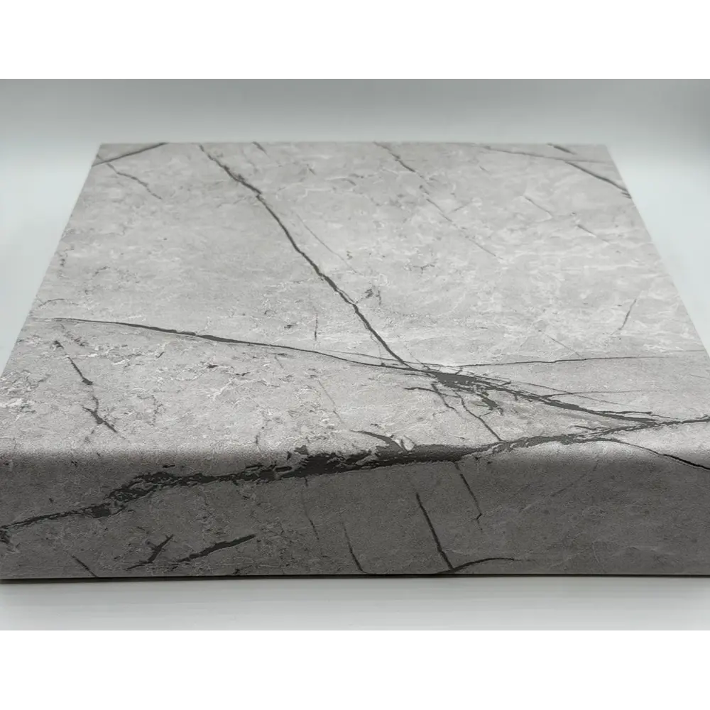 Фото 4 Ремонтная накладка на подоконник Комбиг Arte Casa 1500x150x1мм мрамор античный матовый капинос 55мм