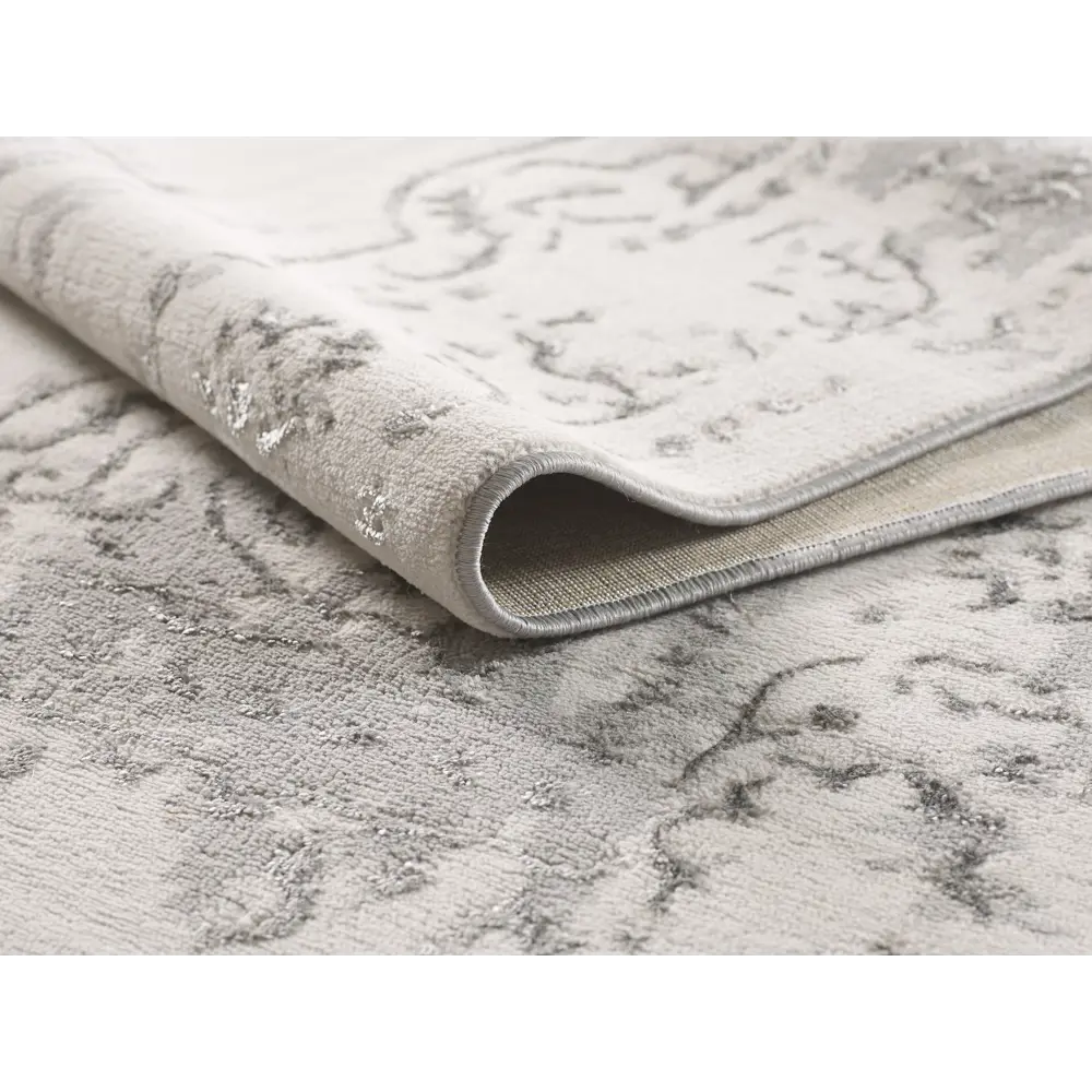 Фото 3 Ковер Otto Planeta 0311A L.Grey-Grey 80x150 см Полиэстер цвет Серый