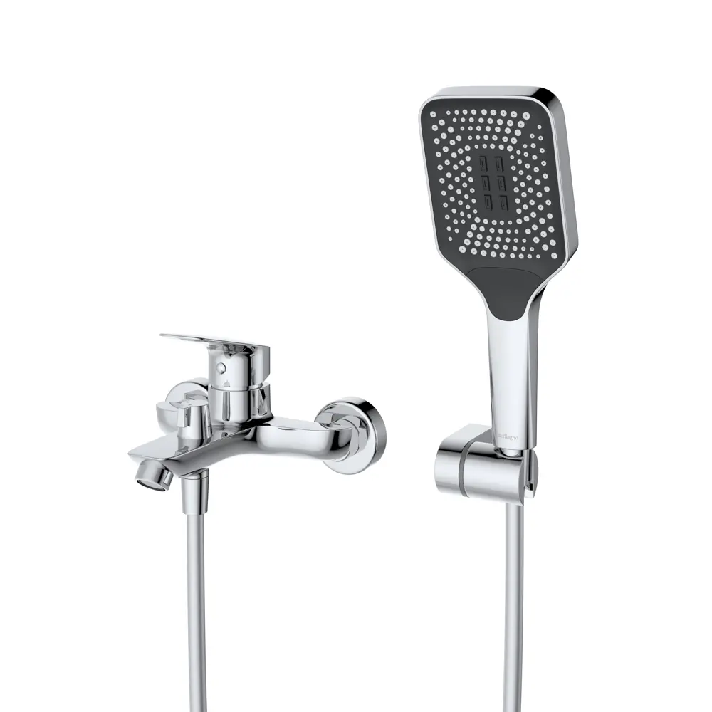 Фото Смеситель для ванны Belbagno DUE-VASM-CRM цвет хром