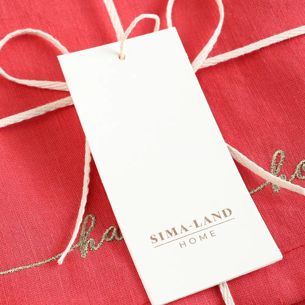 Фото 9 Салфетка Sima-land home Holidays 40x40 см цвет красный 4 шт