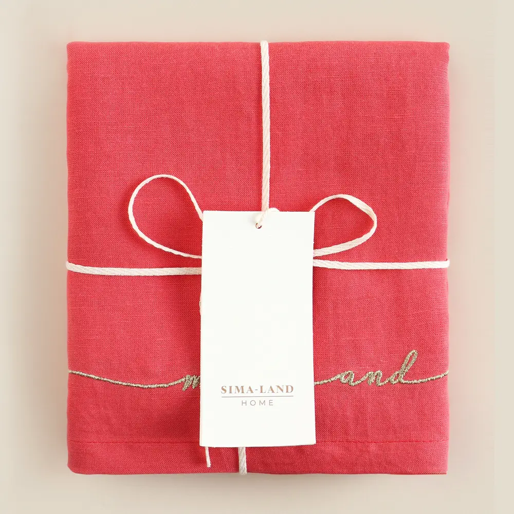 Фото 8 Салфетка Sima-land home Merry 40x40 см цвет красный 4 шт Фото 8 Салфетка Sima-land home Merry 40x40 см цвет красный 4 шт