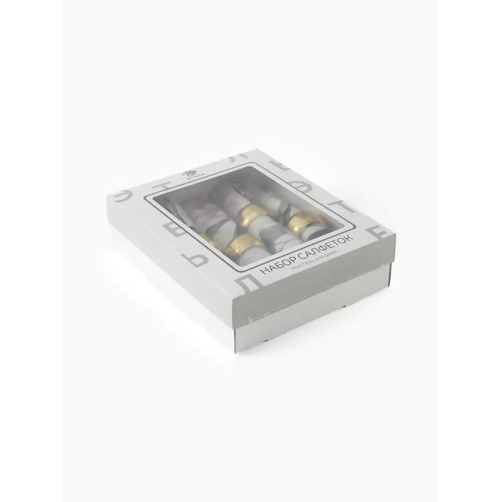 Фото 15 Салфетка Этель Пионы 40x40 см цвет бежевый 4 шт Фото 15 Салфетка Этель Пионы 40x40 см цвет бежевый 4 шт