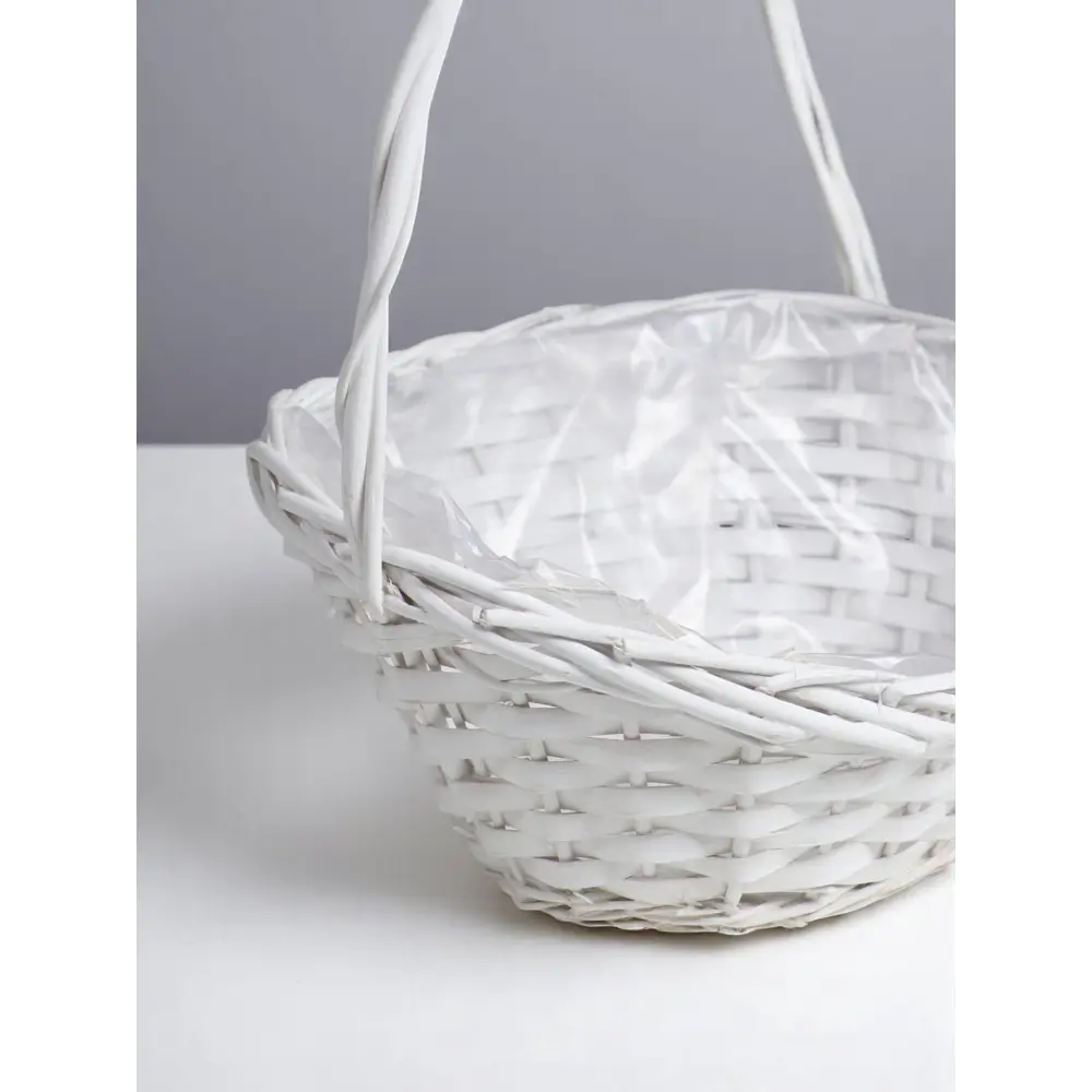 Фото 3 Набор корзин Сима-ленд 30x35x46 см пластик цвет белый 3 шт. Фото 3 Набор корзин Сима-ленд 30x35x46 см пластик цвет белый 3 шт.