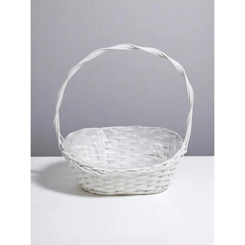 Фото 2 Набор корзин Сима-ленд 30x35x46 см пластик цвет белый 3 шт. Фото 2 Набор корзин Сима-ленд 30x35x46 см пластик цвет белый 3 шт.