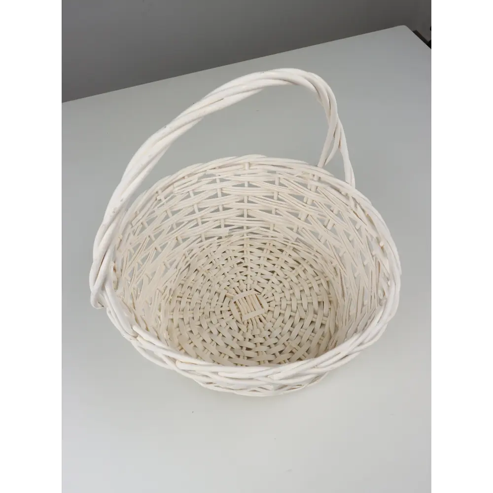 Фото 4 Набор корзин Сима-ленд 20x28x42 см пластик цвет белый 2 шт.