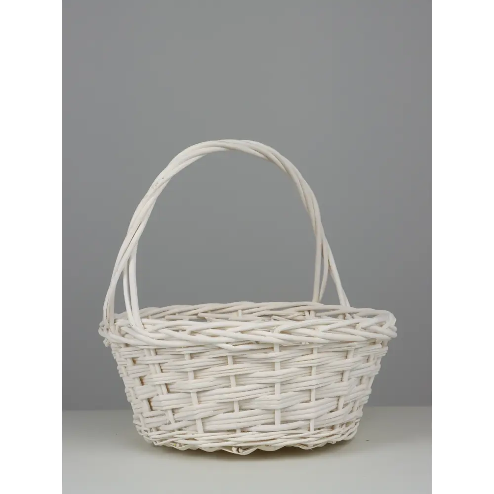 Фото 3 Набор корзин Сима-ленд 20x28x42 см пластик цвет белый 2 шт.