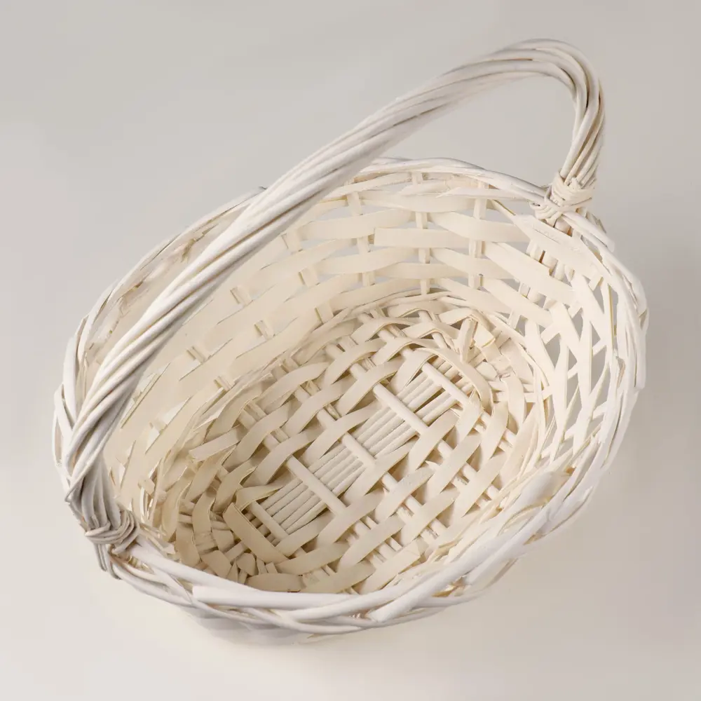 Фото 6 Набор корзин Сима-ленд 25x22x48 см пластик цвет белый 3 шт. Фото 6 Набор корзин Сима-ленд 25x22x48 см пластик цвет белый 3 шт.