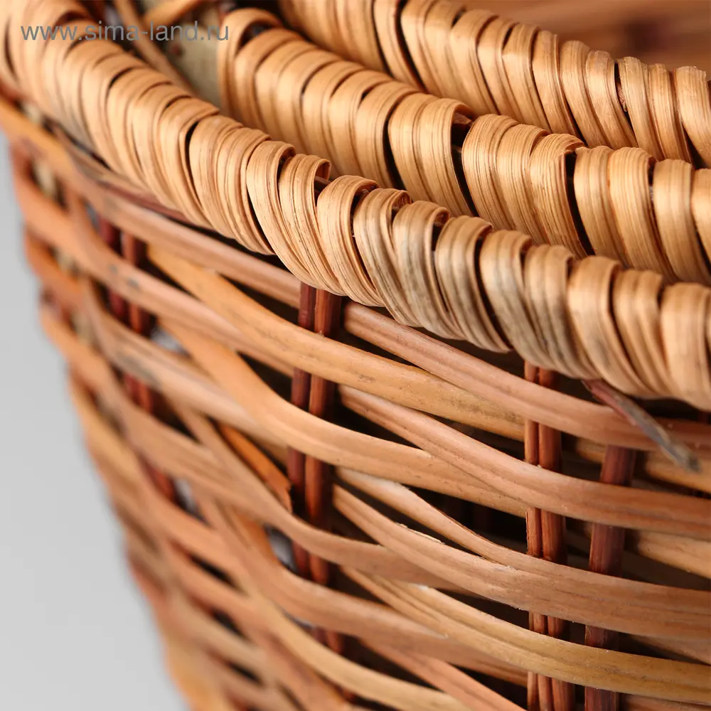 Фото 4 Набор корзин Сима-ленд 40x38 см пластик цвет бежевый 3 шт. Фото 4 Набор корзин Сима-ленд 40x38 см пластик цвет бежевый 3 шт.