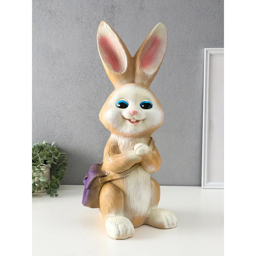 Фото Декоративный предмет Хорошие сувениры Заяц почтальон Фото Декоративный предмет Хорошие сувениры Заяц почтальон