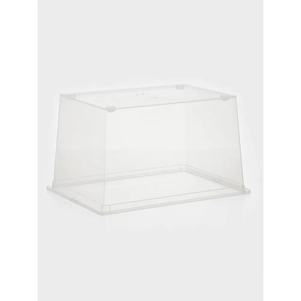 Фото 5 Корзина для хранения Idea 38x30x53 см пластик цвет прозрачный