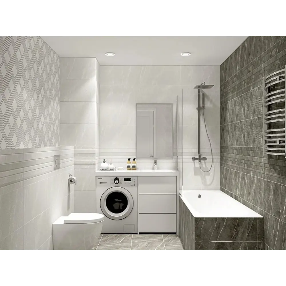 Фото Керамическая плитка Azori 00-00109550 63x31.5см цвет белый Фото Керамическая плитка Azori 00-00109550 63x31.5см цвет белый