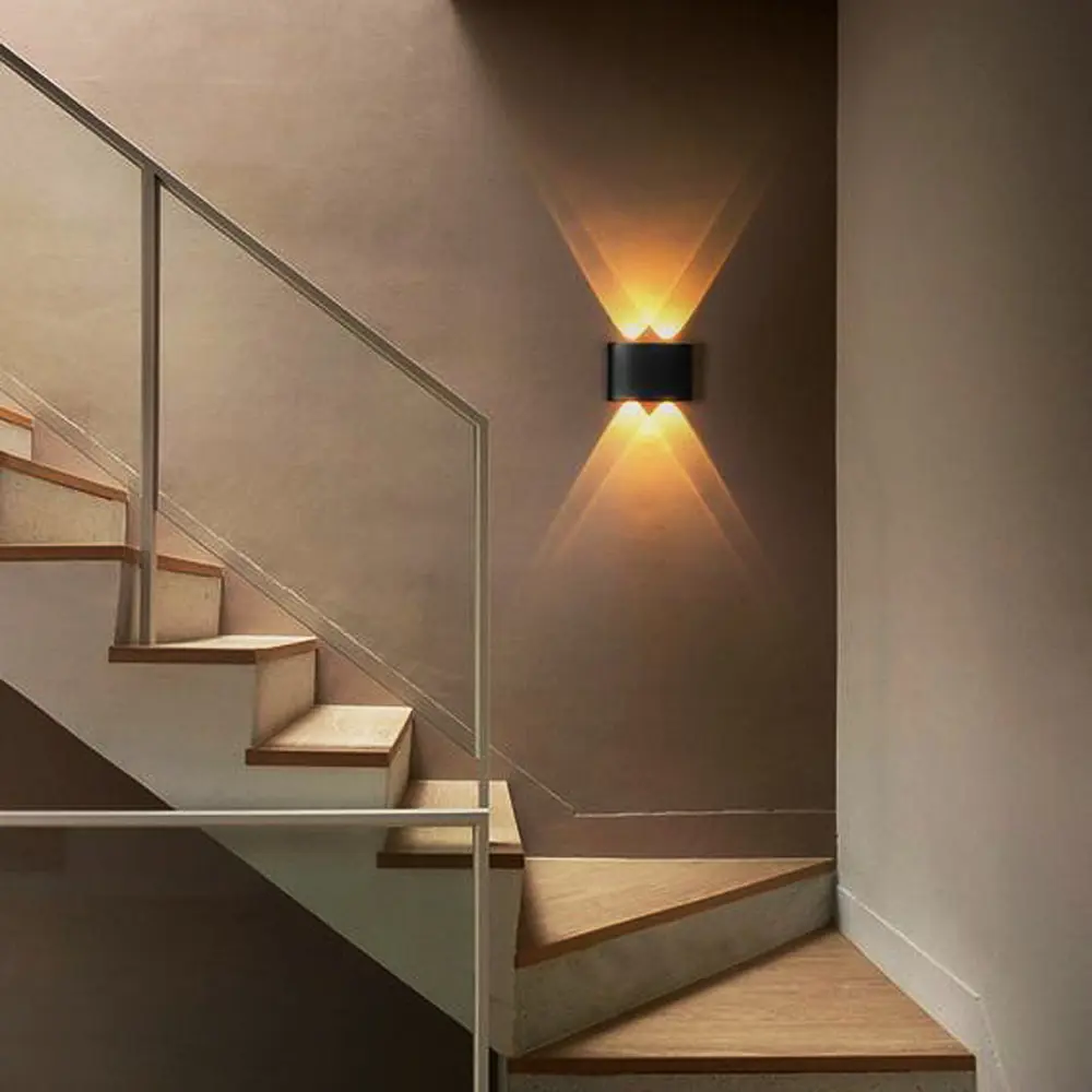 Фото 3 Светильник уличный настенный светодиодный Reluce 86832-9.2-004kt led4x1w bk 4 Вт IP65 цвет черный Фото 3 Светильник уличный настенный светодиодный Reluce 86832-9.2-004kt led4x1w bk 4 Вт IP65 цвет черный