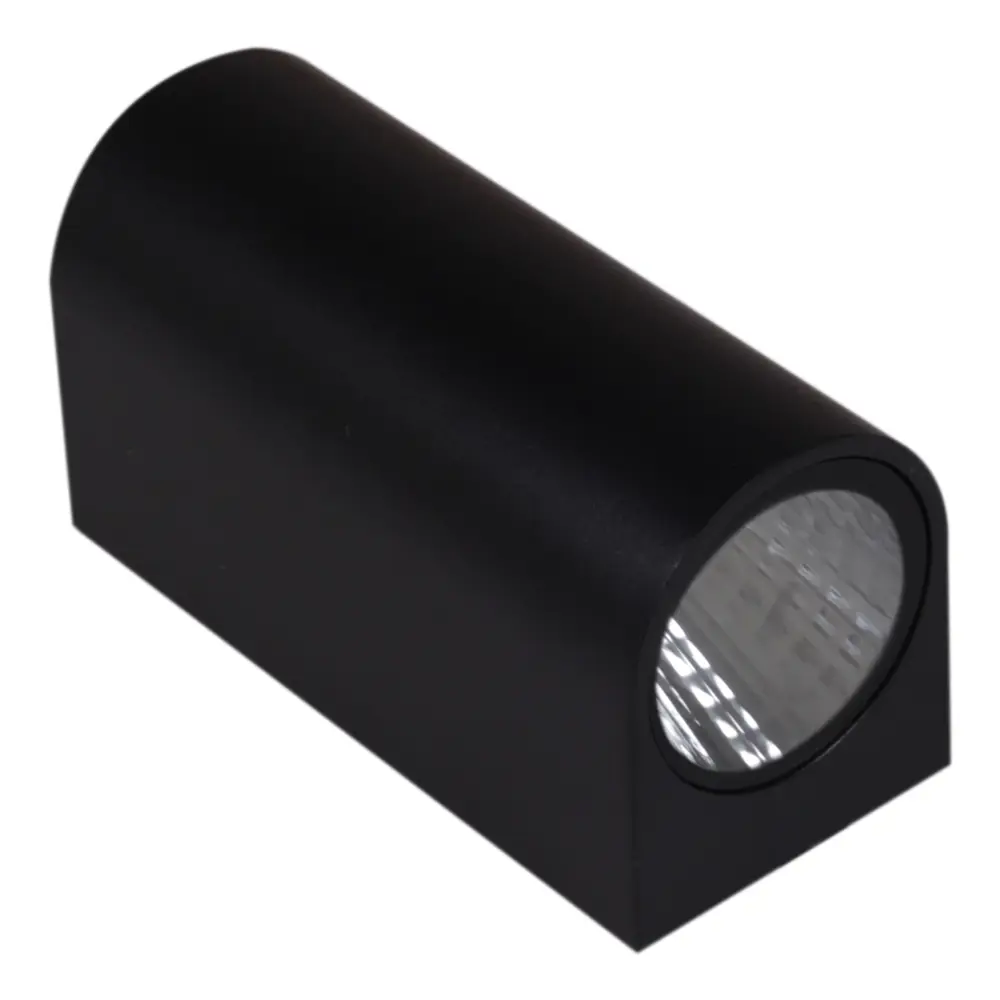 Фото 2 Светильник уличный настенный светодиодный Reluce 86845-9.2-002kt led2x5w bk 10 Вт IP65 цвет черный Фото 2 Светильник уличный настенный светодиодный Reluce 86845-9.2-002kt led2x5w bk 10 Вт IP65 цвет черный