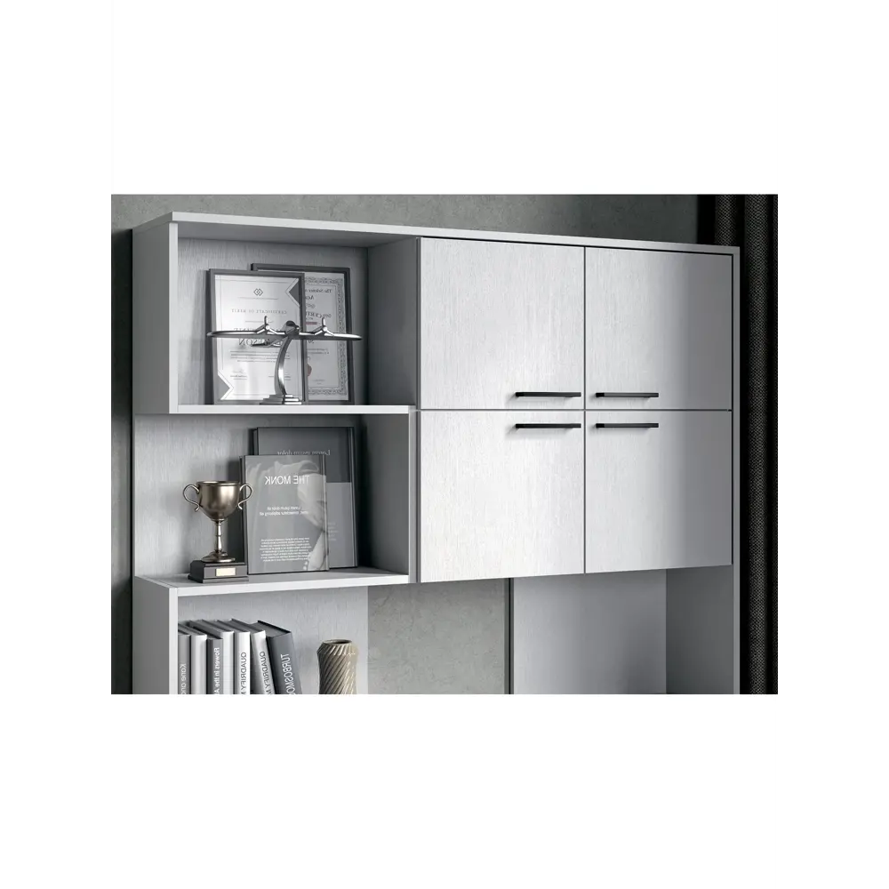 Фото 8 Стол компьютерный Сима-ленд Брауни правый 128x200x145 см ЛДСП цвет белый Фото 8 Стол компьютерный Сима-ленд Брауни правый 128x200x145 см ЛДСП цвет белый