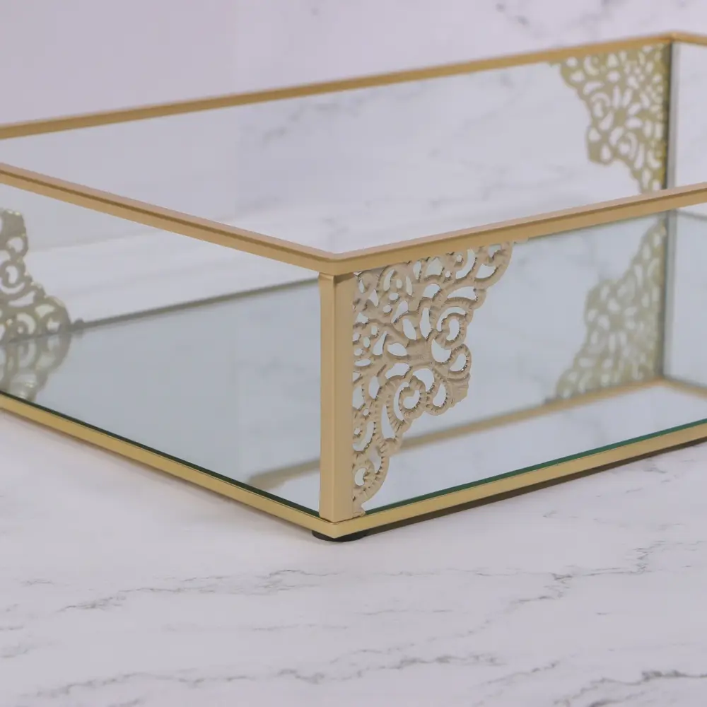 Фото 5 Органайзер для косметики Qf 10227129 17.5x6x29 см пластик/ПВХ цвет прозрачный/медный Фото 5 Органайзер для косметики Qf 10227129 17.5x6x29 см пластик/ПВХ цвет прозрачный/медный