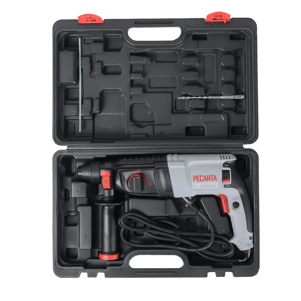 Фото 2 Перфоратор сетевой SDS-plus Ресанта П-800BE, 800 Вт, 3.4 Дж Фото 2 Перфоратор сетевой SDS-plus Ресанта П-800BE, 800 Вт, 3.4 Дж