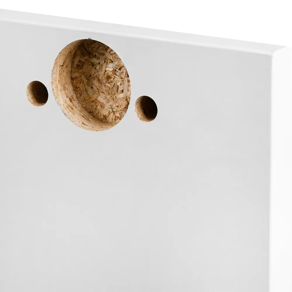 Фото 7 Фасад для кухонного шкафа Аша 44.7x102.1 см Delinia ID ЛДСП цвет белый Фото 7 Фасад для кухонного шкафа Аша 44.7x102.1 см Delinia ID ЛДСП цвет белый