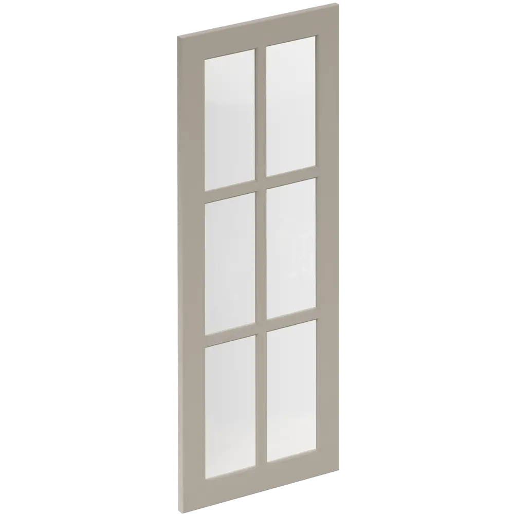 Фото 3 Фасад-витрина кухонного шкафа Ньюпорт 39.7x102.1 см Delinia ID МДФ цвет топо Фото 3 Фасад-витрина кухонного шкафа Ньюпорт 39.7x102.1 см Delinia ID МДФ цвет топо