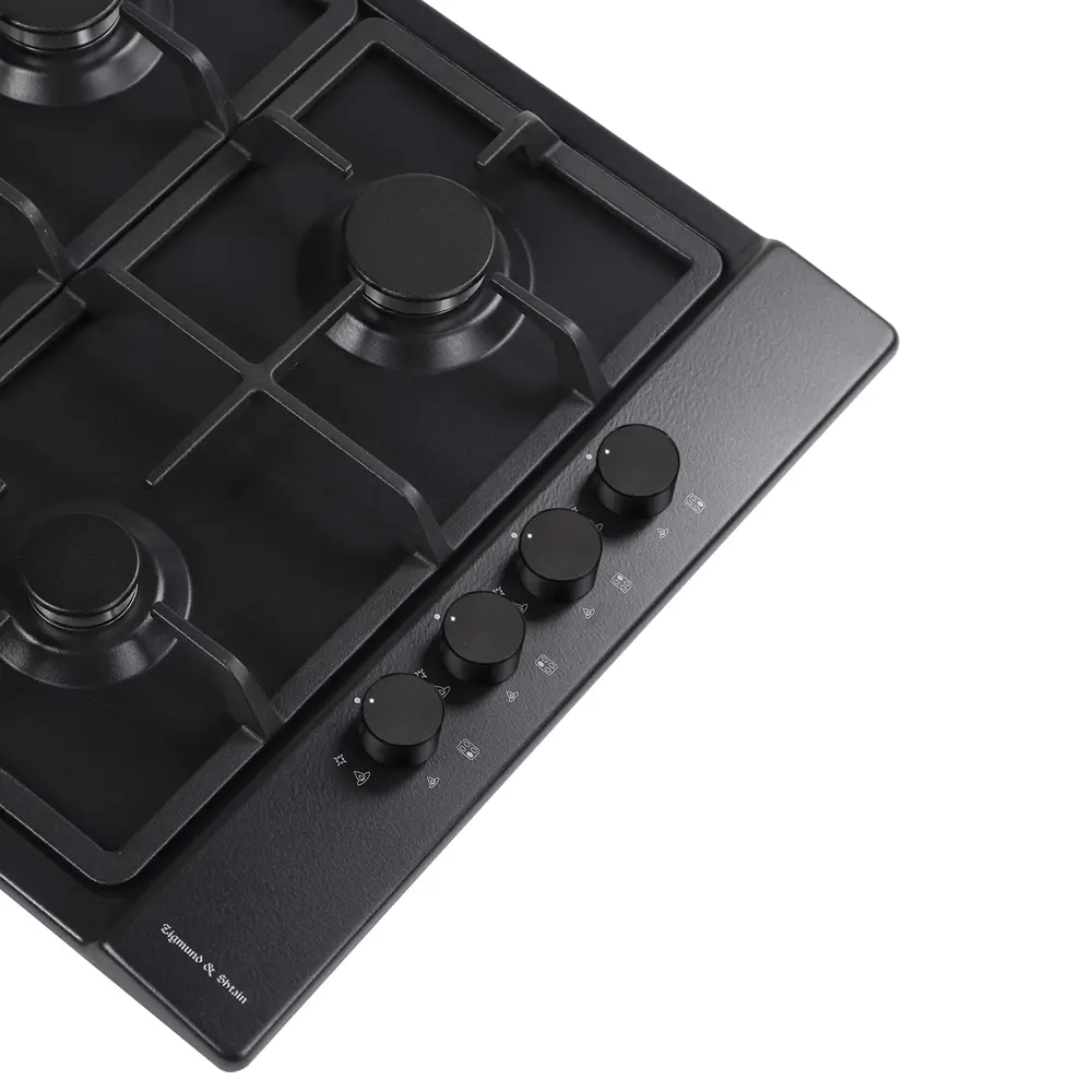 Фото 10 Газовая варочная панель Zigmund & Shtain GN 98.61 B 58 см 4 конфорки цвет черный