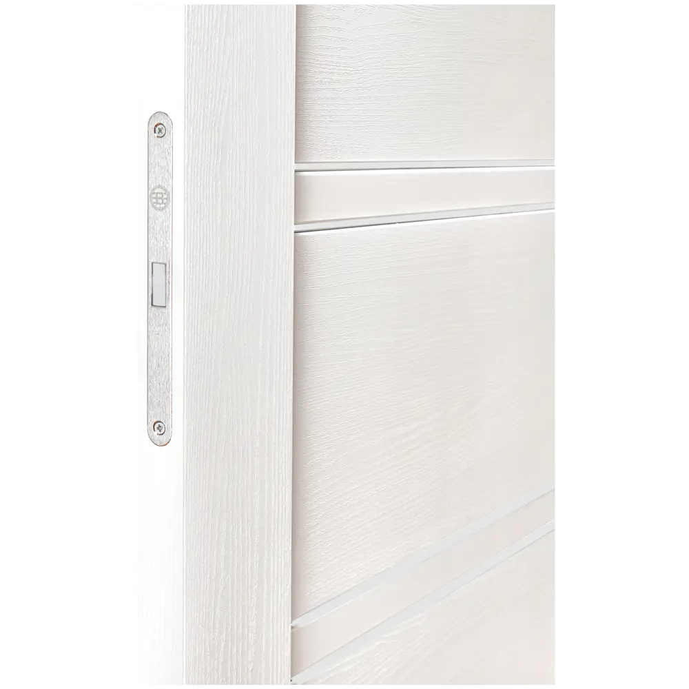 Фото 4 Дверь межкомнатная со стеклом Легда-28 60x200 см полипропилен цвет белое дерево с замком и петлями Фото 4 Дверь межкомнатная со стеклом Легда-28 60x200 см полипропилен цвет белое дерево с замком и петлями