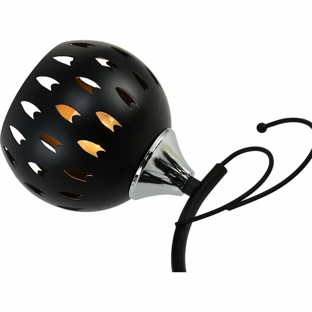 Фото 2 Люстра на штанге ReLuce 01314-0.3-03 bk+cr 3 лампы 9 м² цвет черный Фото 2 Люстра на штанге ReLuce 01314-0.3-03 bk+cr 3 лампы 9 м² цвет черный