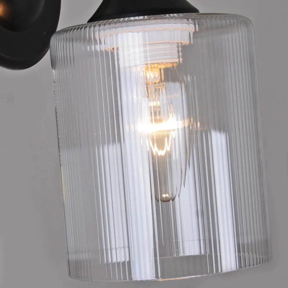 Фото 5 Люстра потолочная Reluce 2312 02312-0.3-03 ab+bk 3 лампы 8 м² цвет бронза/прозрачный/черный Фото 5 Люстра потолочная Reluce 2312 02312-0.3-03 ab+bk 3 лампы 8 м² цвет бронза/прозрачный/черный