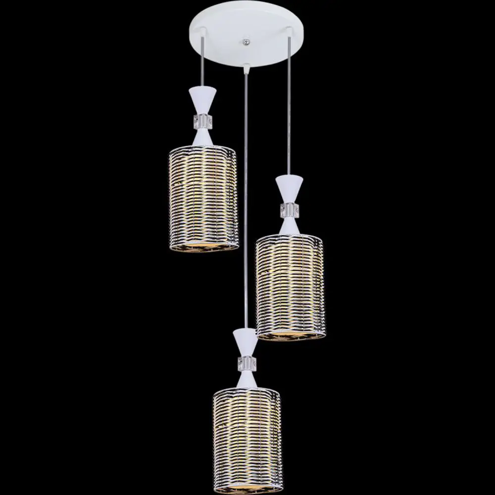 Фото Светильник подвесной Reluce 03126-0.9-03 3 лампы 6 м² цвет белый