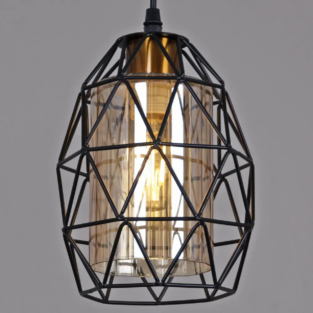 Фото 9 Светильник подвесной Reluce 03342-0.9-01 bk 1 лампа 6 м² цвет желтый Фото 9 Светильник подвесной Reluce 03342-0.9-01 bk 1 лампа 6 м² цвет желтый