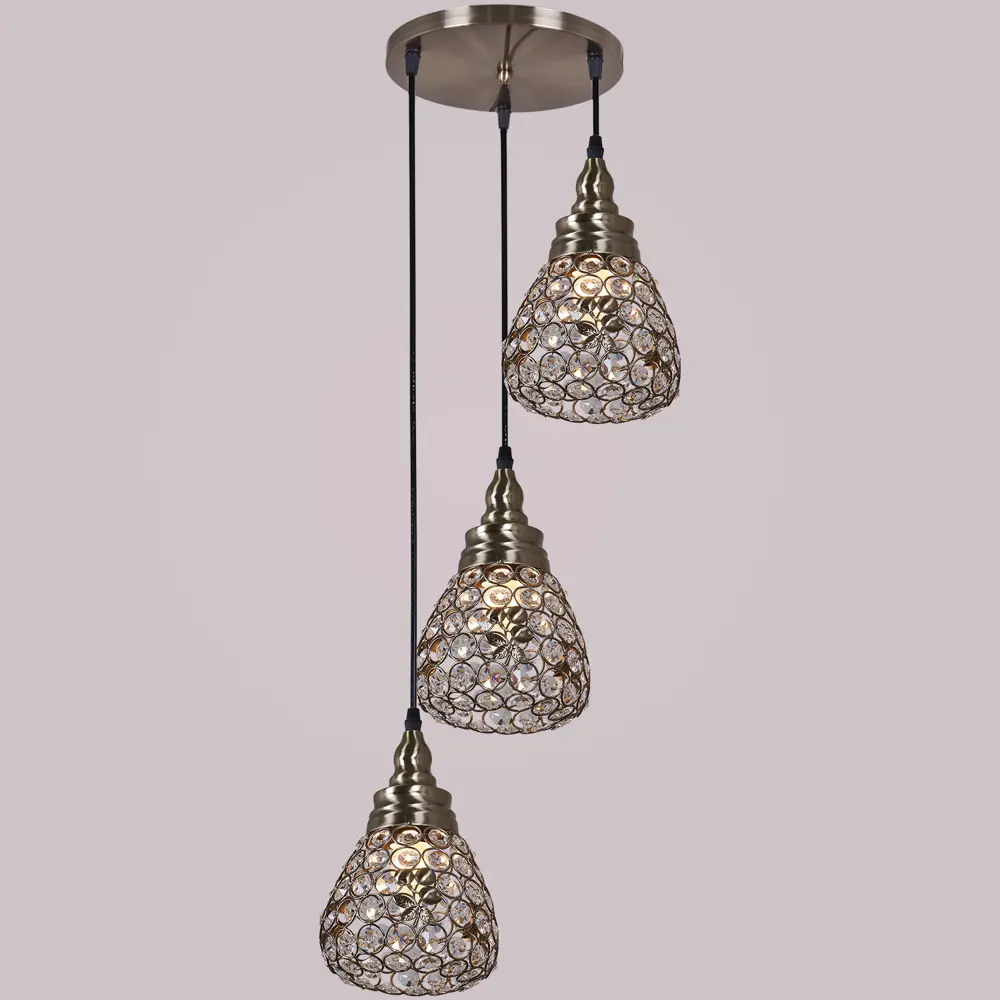 Фото 2 Светильник подвесной Reluce 03345-0.4-03 ab 3 лампы 6 м² цвет бронза Фото 2 Светильник подвесной Reluce 03345-0.4-03 ab 3 лампы 6 м² цвет бронза