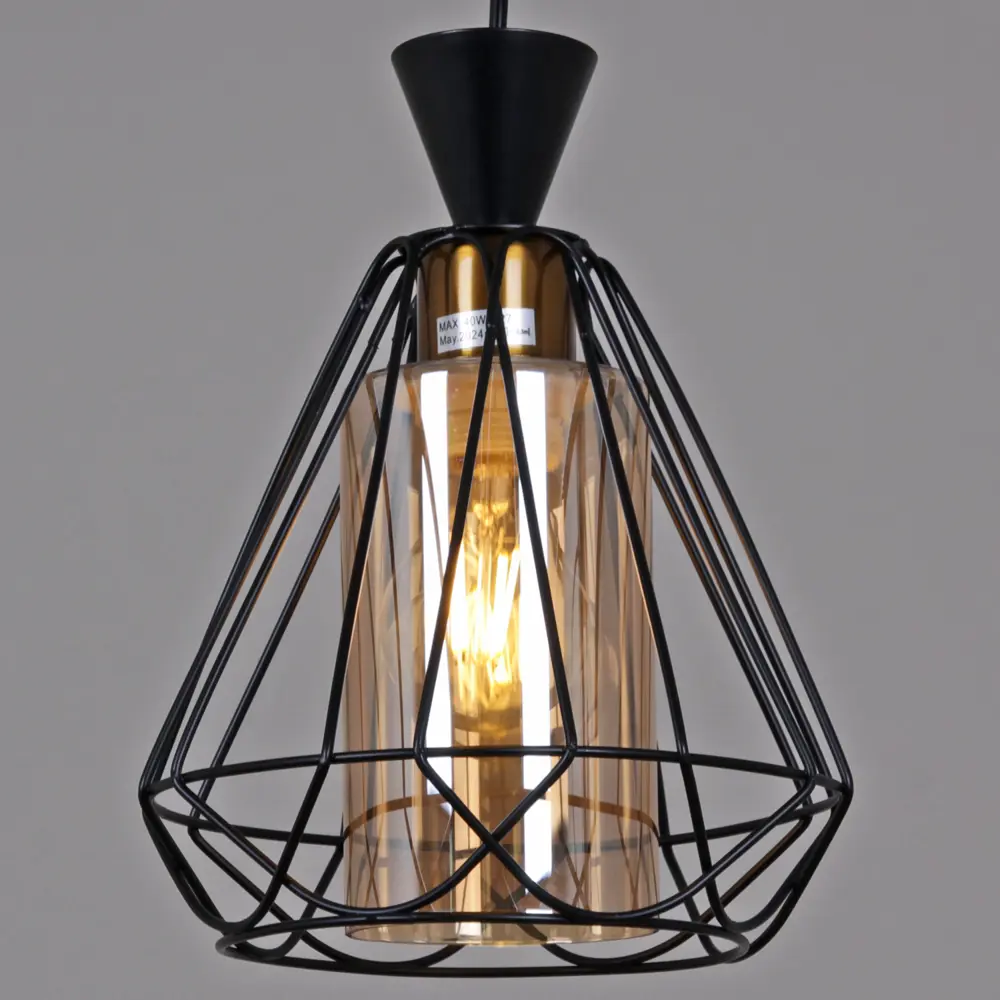 Фото 5 Подвесной светильник Reluce 03460-0.9-03 BK цвет черный