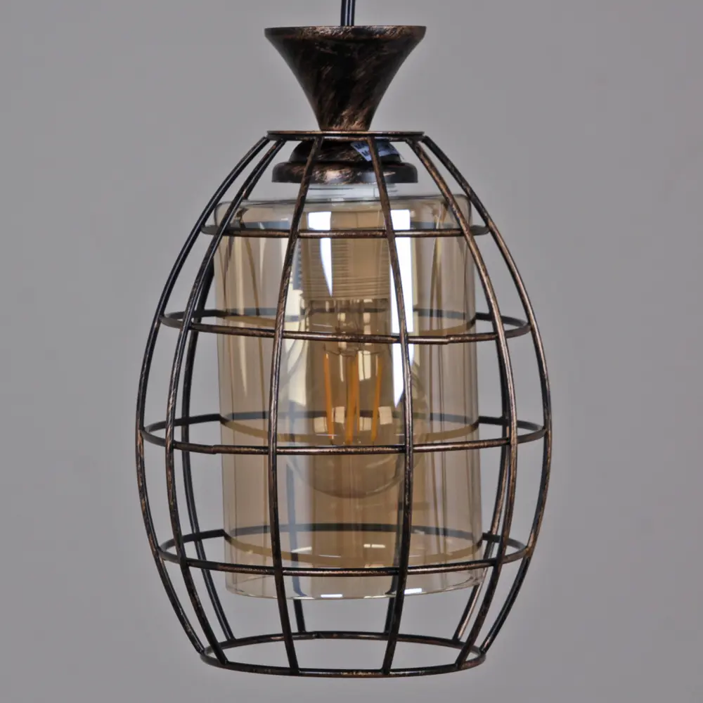 Фото 2 Светильник подвесной Reluce 3525 03525-0.9-03 bk+gd 3 лампы 5 м² цвет золото/тонированный/черный Фото 2 Светильник подвесной Reluce 3525 03525-0.9-03 bk+gd 3 лампы 5 м² цвет золото/тонированный/черный