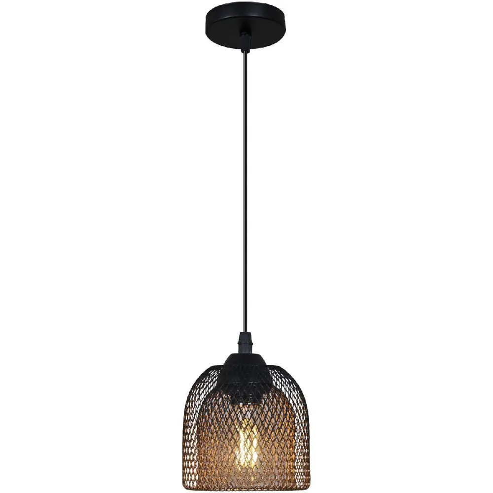 Фото Светильник подвесной Reluce 06163-0.9-01 bk 1 лампа 6 м² цвет черный Фото Светильник подвесной Reluce 06163-0.9-01 bk 1 лампа 6 м² цвет черный