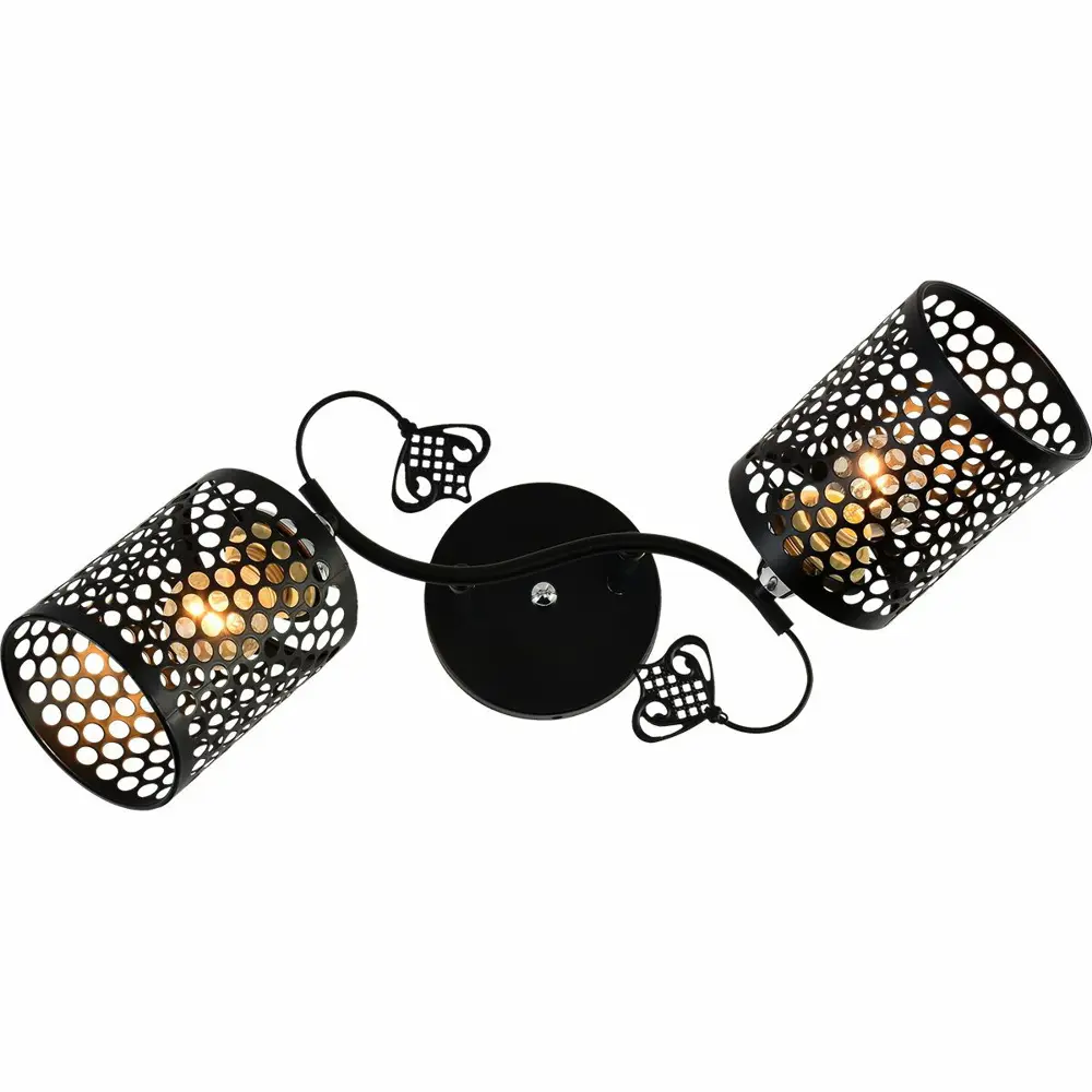 Фото 4 Люстра на штанге ReLuce 11320-0.3-02 bk+cr 2 лампы 6 м² цвет черный Фото 4 Люстра на штанге ReLuce 11320-0.3-02 bk+cr 2 лампы 6 м² цвет черный