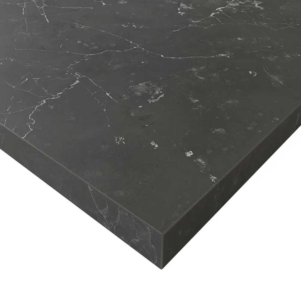 Фото 2 Кухонная столешница Slotex Кемь 240x3.8x60 см ДСП цвет черный Фото 2 Кухонная столешница Slotex Кемь 240x3.8x60 см ДСП цвет черный