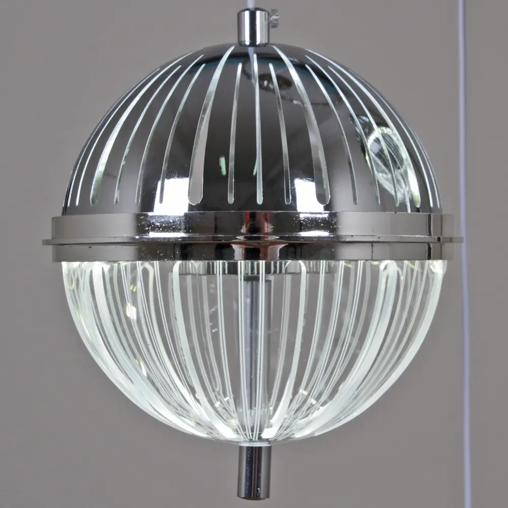 Фото 3 Подвесной светодиодный светильник Reluce 05880-0.9-03 CR цвет серый/серебристый Фото 3 Подвесной светодиодный светильник Reluce 05880-0.9-03 CR цвет серый/серебристый