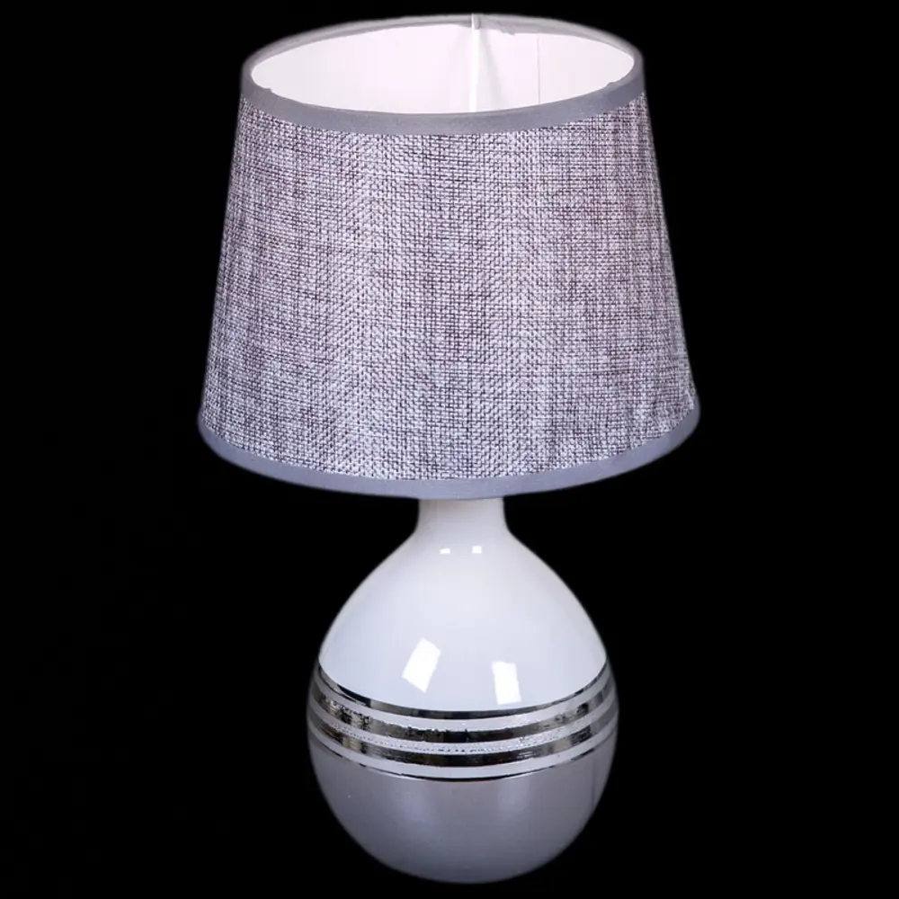 Фото 3 Настольная лампа Reluce 01934-0.7-01 WH GY SL Фото 3 Настольная лампа Reluce 01934-0.7-01 WH GY SL