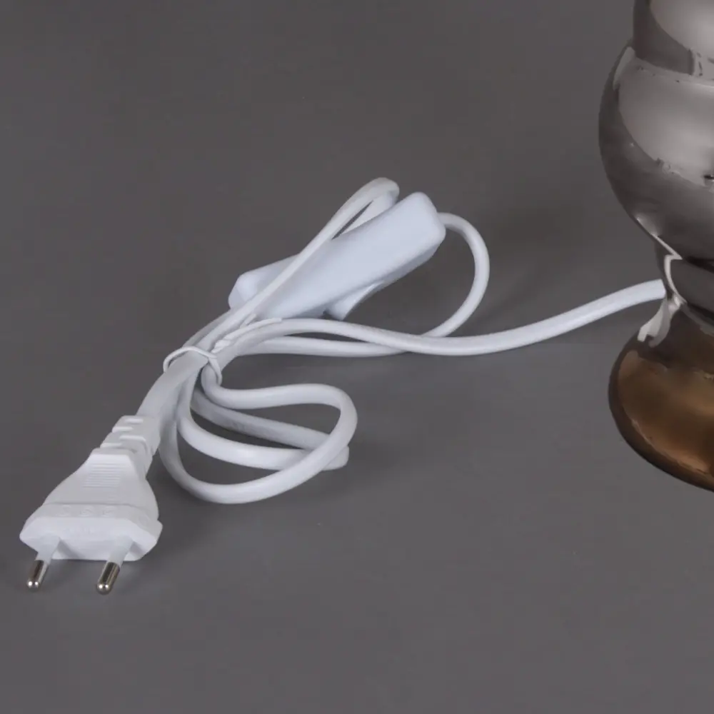 Фото 6 Настольная лампа Reluce 16202-0.7-01e цвет серый/серебристый Фото 6 Настольная лампа Reluce 16202-0.7-01e цвет серый/серебристый