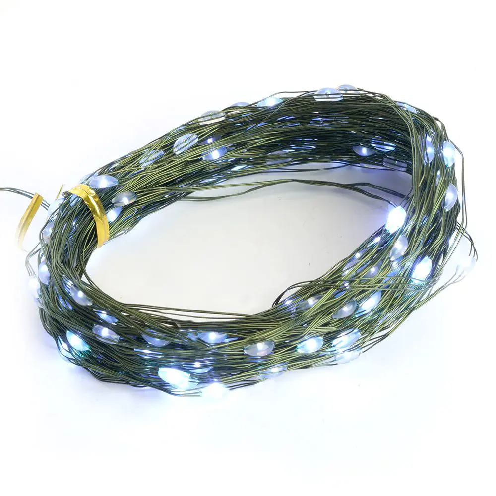 Фото 7 Электрогирлянда Feron CL583 Роса 20 м 200 ламп холодный белый Фото 7 Электрогирлянда Feron CL583 Роса 20 м 200 ламп холодный белый