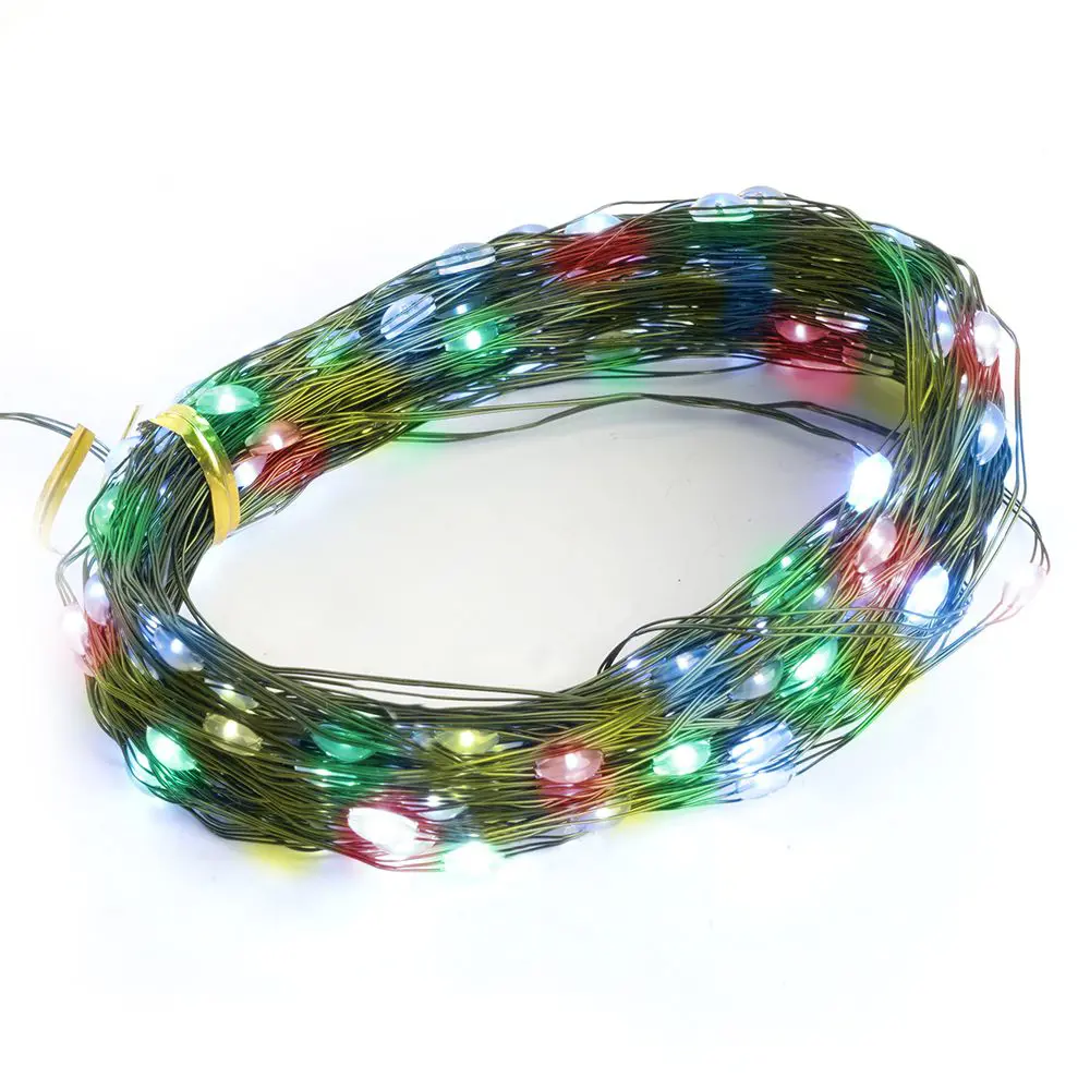 Фото 6 Электрогирлянда Feron CL583 Роса 20 м 200 ламп разноцветный Фото 6 Электрогирлянда Feron CL583 Роса 20 м 200 ламп разноцветный