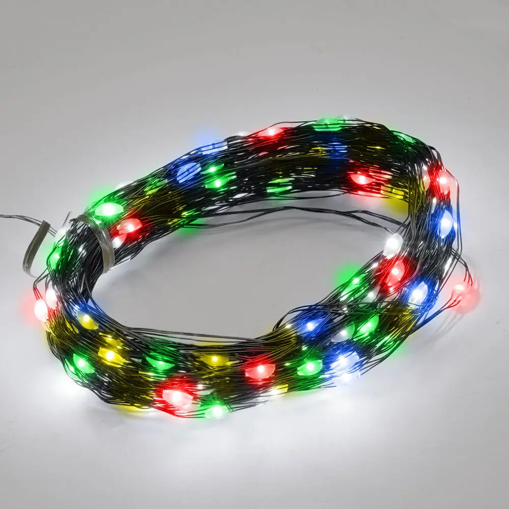 Фото 7 Электрогирлянда Feron CL583 Роса 20 м 200 ламп разноцветный Фото 7 Электрогирлянда Feron CL583 Роса 20 м 200 ламп разноцветный