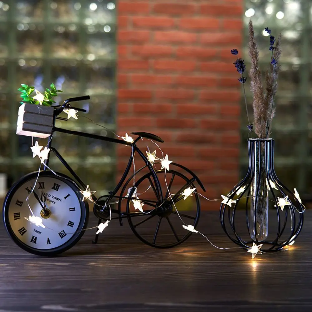 Фото 3 Электрогирлянда Feron CL589 Звездочки на проволоке нить 2 м 20 ламп теплый белый Фото 3 Электрогирлянда Feron CL589 Звездочки на проволоке нить 2 м 20 ламп теплый белый