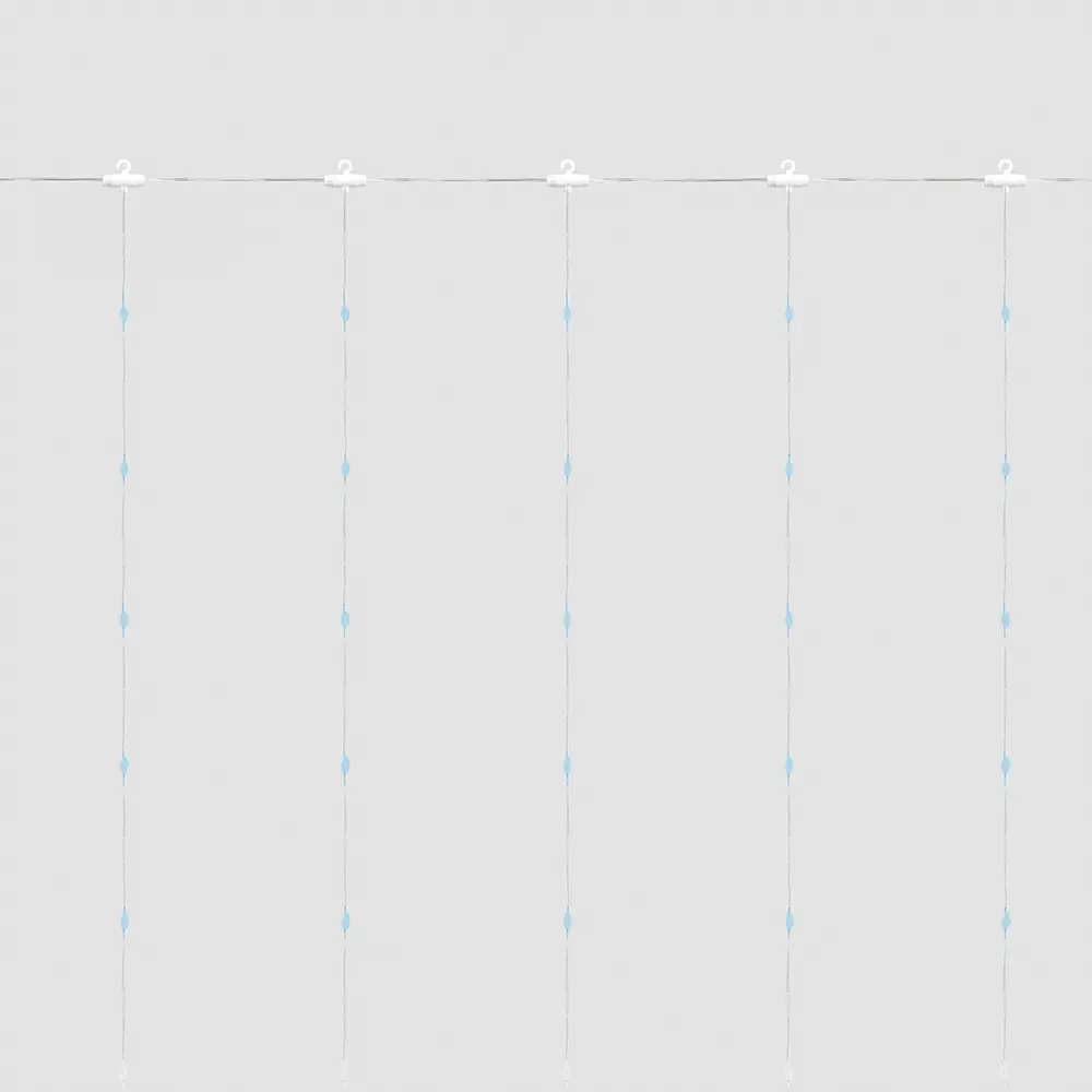 Фото 6 Электрогирлянда комнатная Feron 41639 занавес 3x3 м 480 ламп холодный белый 1 режим работы Фото 6 Электрогирлянда комнатная Feron 41639 занавес 3x3 м 480 ламп холодный белый 1 режим работы