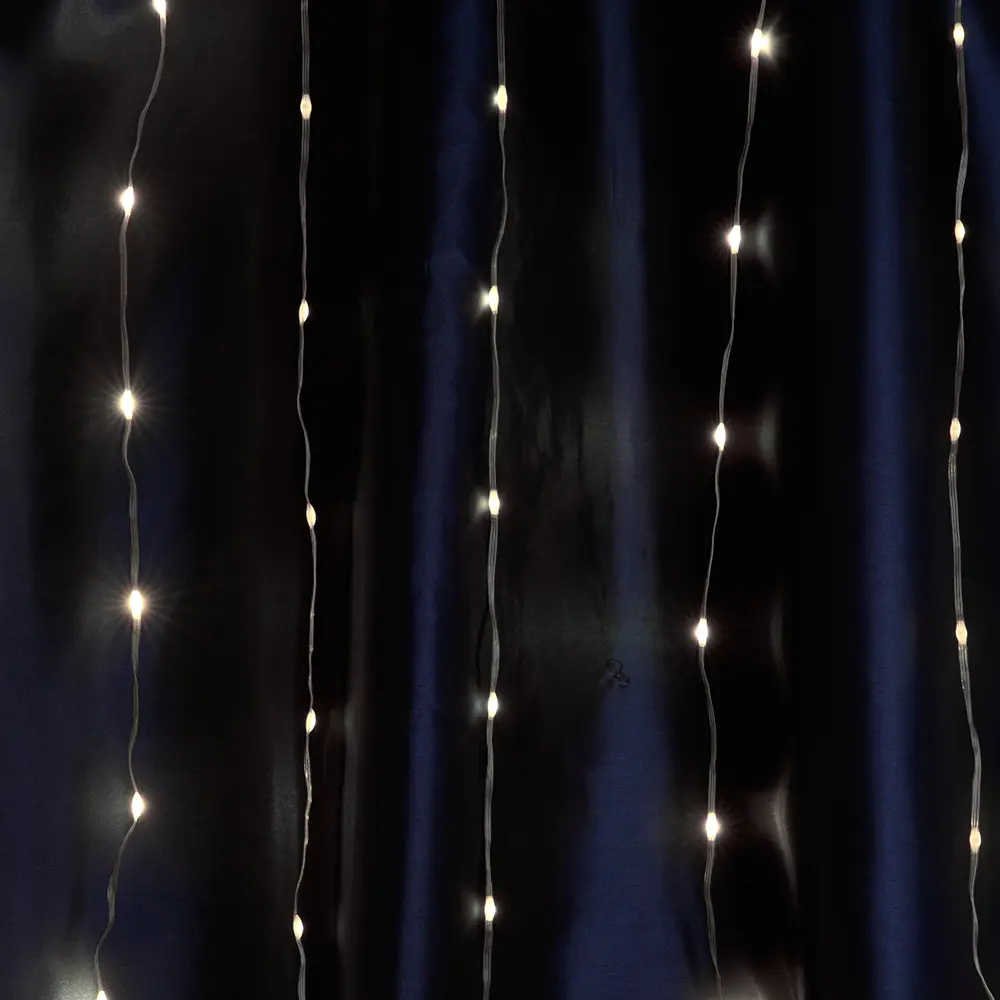 Фото Электрогирлянда комнатная Feron 48596 занавес 2x2 м 200 ламп товар без лампы 1 режим работы Фото Электрогирлянда комнатная Feron 48596 занавес 2x2 м 200 ламп товар без лампы 1 режим работы