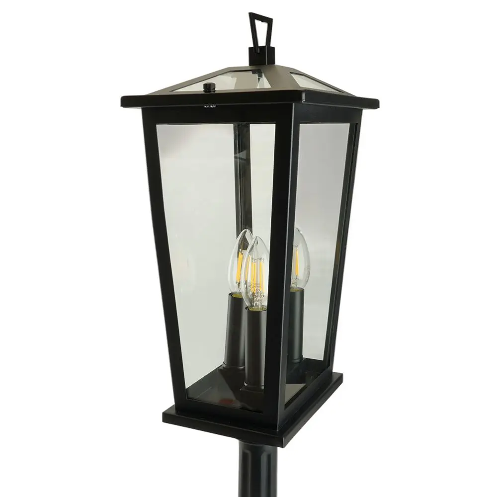 Фото 4 Фонарный столб уличный Feron Катания 51283 60 Вт 230 см IP44 цвет черный