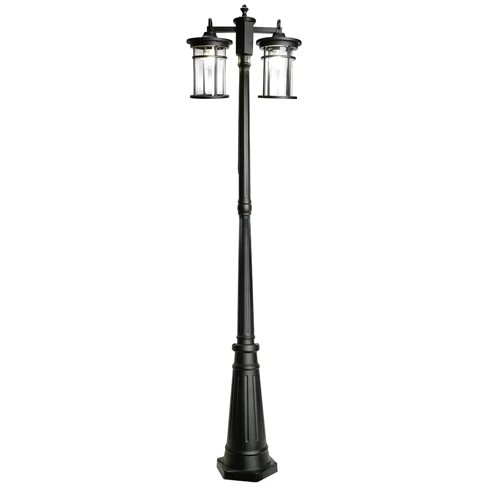 Фото 2 Фонарный столб уличный Feron Турин 51822 60 Вт 200.8 см IP44 цвет черный