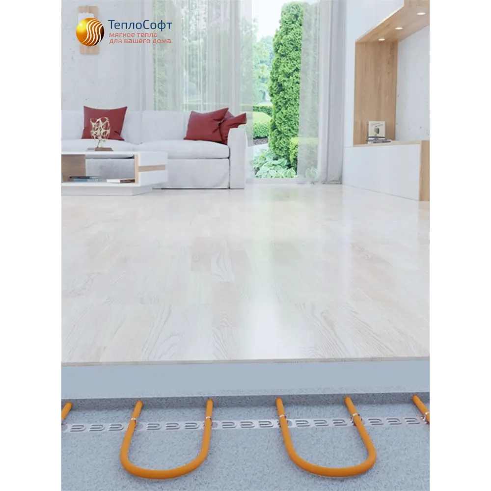 Фото 7 Нагревательный кабель Теплософт Профи LTL-C 1.4 м² 10.6 м 150 Вт с умным терморегулятором М2 белый Фото 7 Нагревательный кабель Теплософт Профи LTL-C 1.4 м² 10.6 м 150 Вт с умным терморегулятором М2 белый