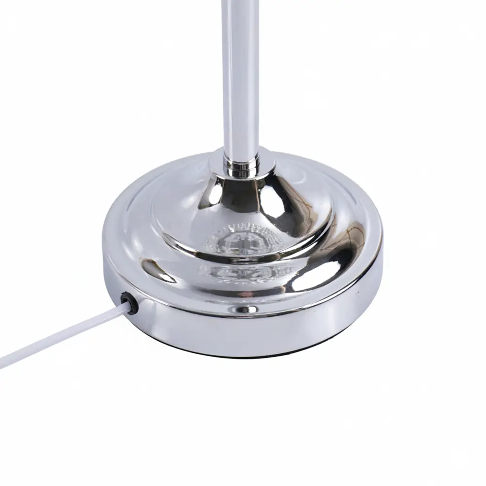 Фото 4 Настольная лампа Estares Diona цвет хром Фото 4 Настольная лампа Estares Diona цвет хром