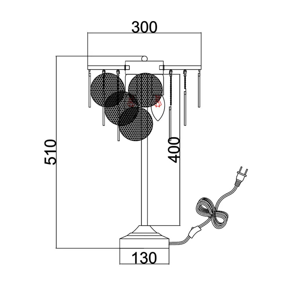 Фото 6 Настольная лампа Estares Telia цвет бронза Фото 6 Настольная лампа Estares Telia цвет бронза