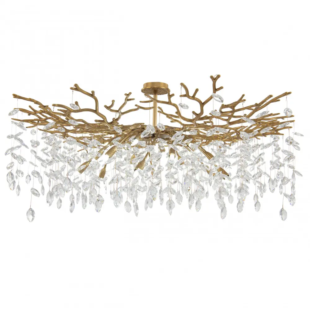 Фото Люстра потолочная Arte Milano 23111.1200.18.e14.b ib 18 ламп 36 м² цвет бронза Фото Люстра потолочная Arte Milano 23111.1200.18.e14.b ib 18 ламп 36 м² цвет бронза