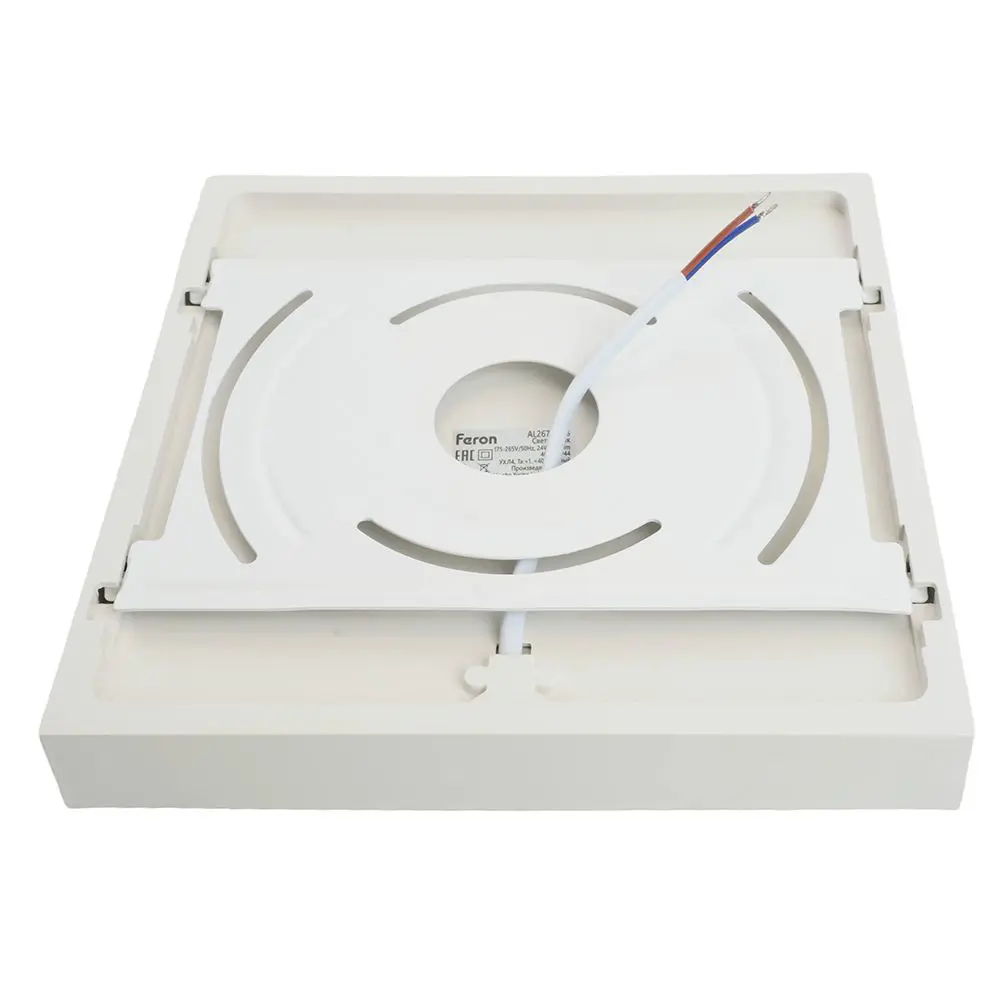 Фото 8 Светильник настенно-потолочный светодиодный Feron 51296 5 м² белый свет цвет белый